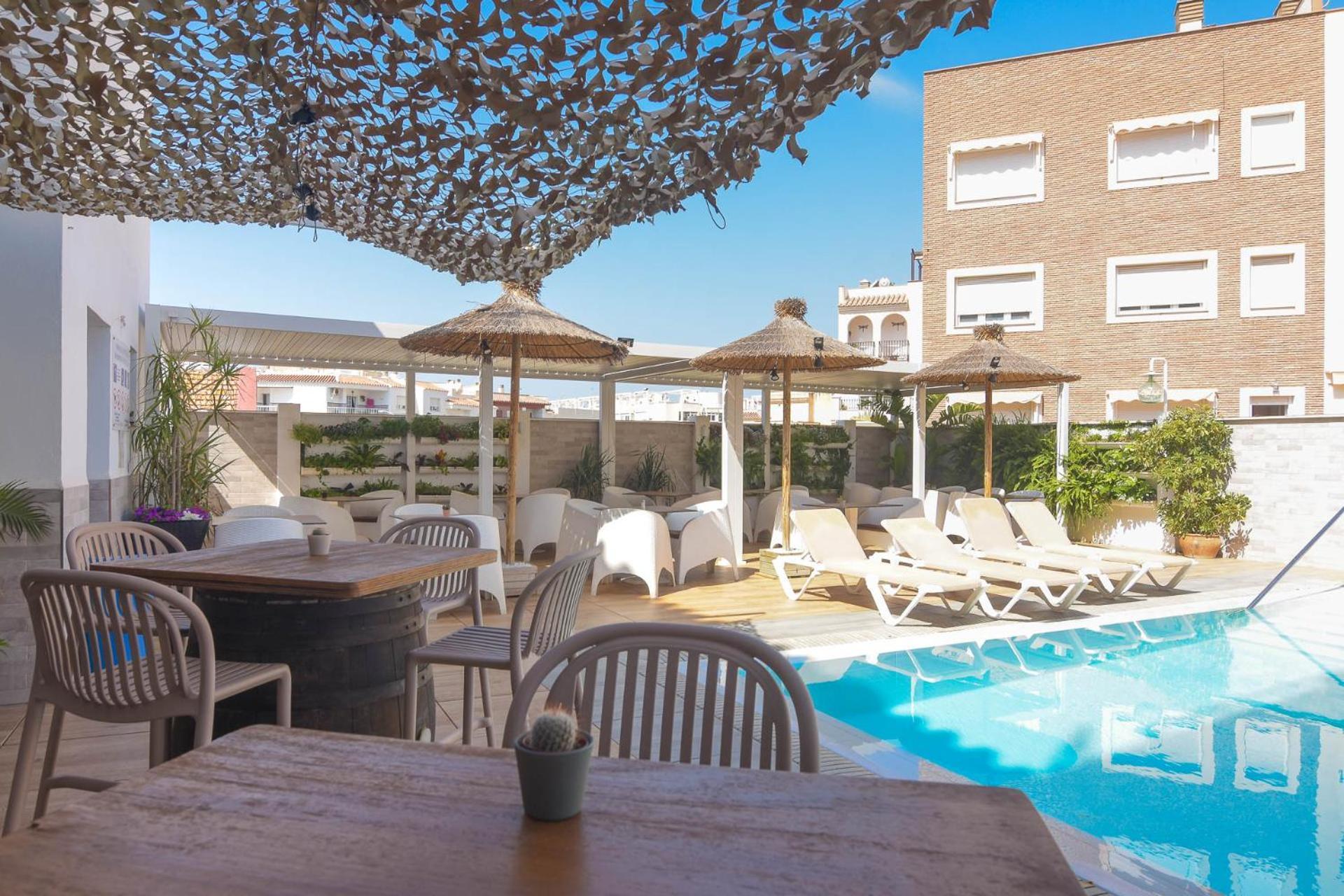 Hostal La Ermita Nerja Exterior foto